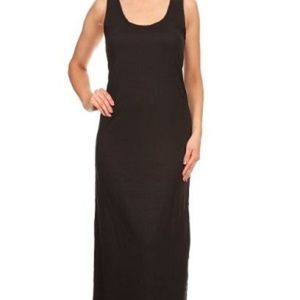 Black Maxi Dress Racer Back Sleeveless New